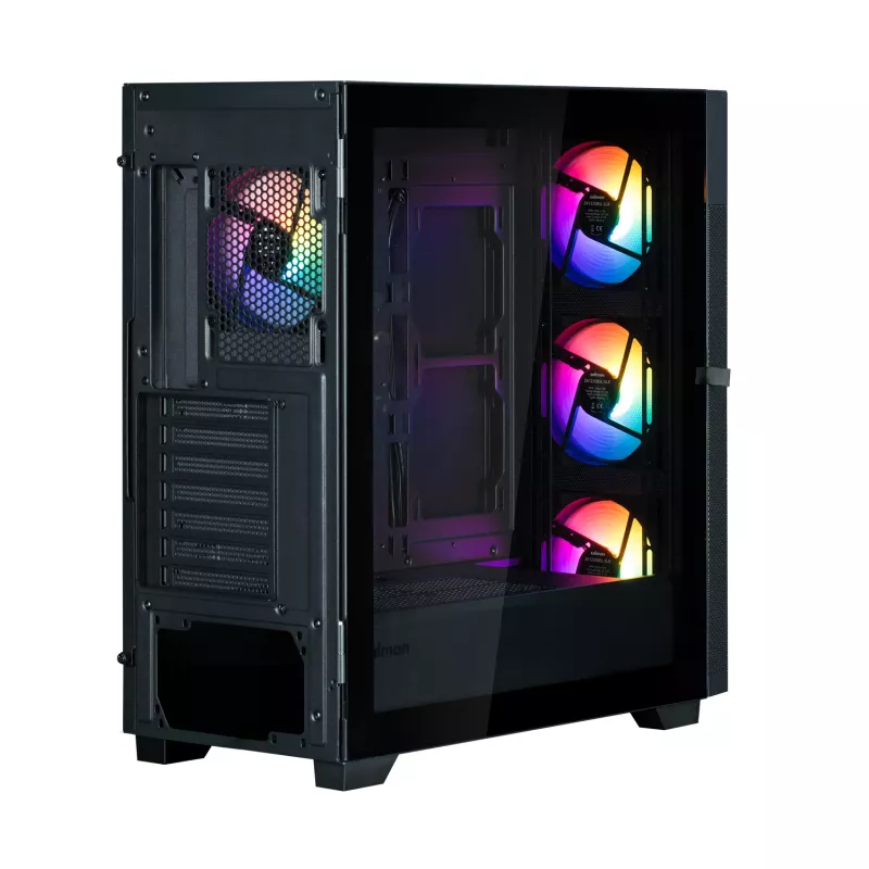 Zalman S5 NEO negra torre Midi