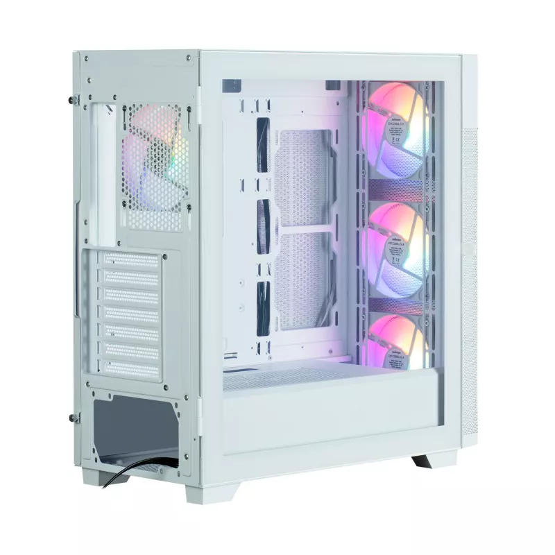 Caja de PC Zalman S5 NEO WHITE torre Midi