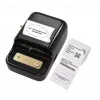 Impresora de etiquetas NIIMBOT B21S negra — compacta impresora de rollo Bluetooth, 50 mm de ancho de impresión, 60 mm/s, Li-Ion 1200 mAh