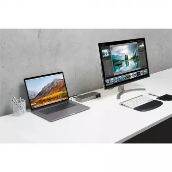 Reposamuñecas Kensington ErgoSoft para teclados planos y compactos