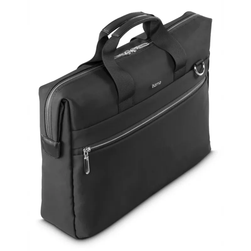 Bolsa para portátil HAMA 227061 negra – diseño resistente, compartimento principal acolchado, correa de hombro
