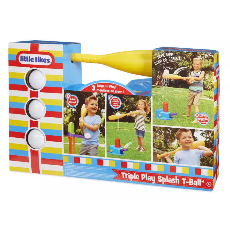 Little Tikes Triple Play Splash Set de T-Ball