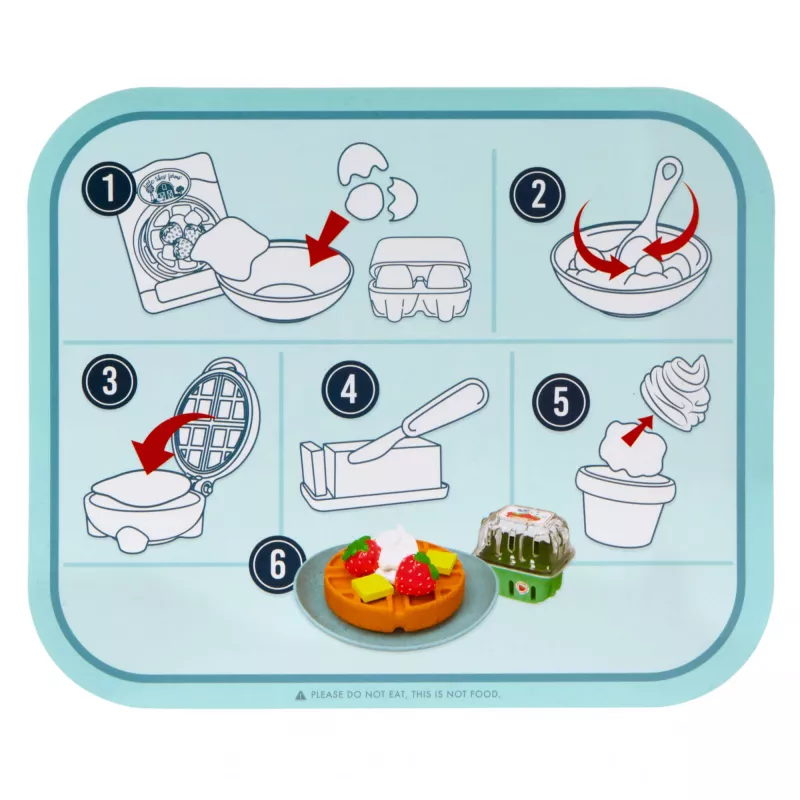 Little Tikes Creative Chefs Set de gofres, set de gofres, 3 año(s)