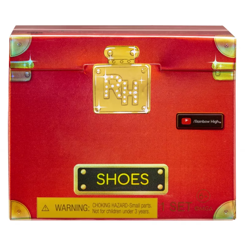 Rainbow High Accessories Studio Series 1, surtido S en PDQ zapatos para muñecas
