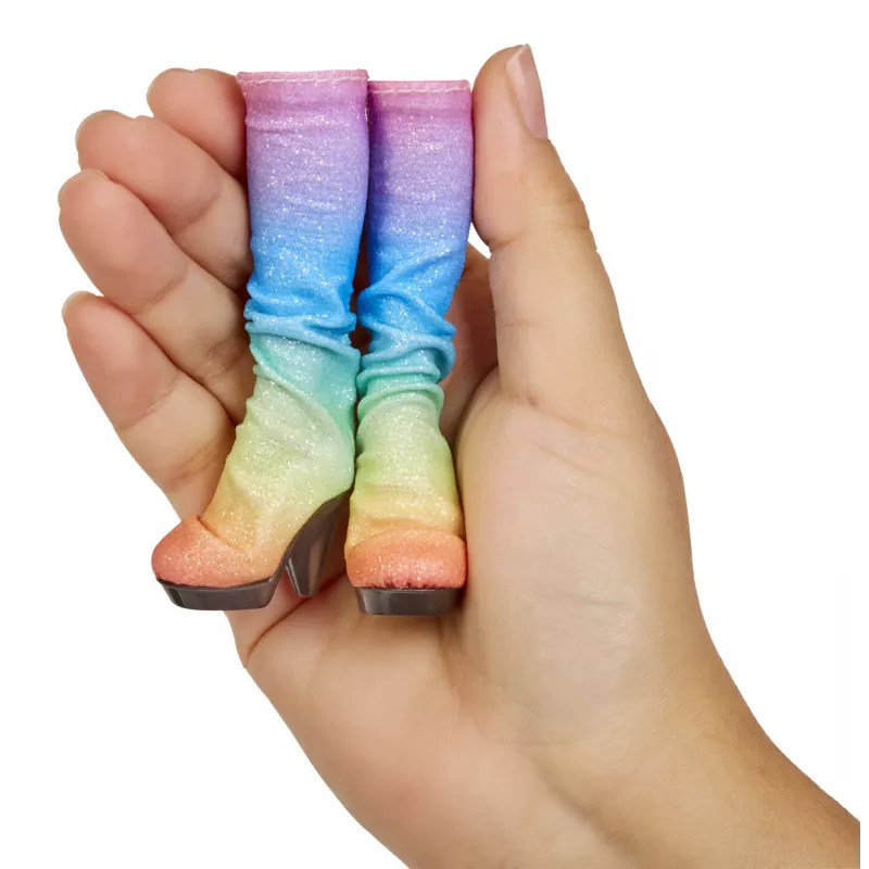Rainbow High Accessories Studio Series 1, surtido S en PDQ zapatos para muñecas