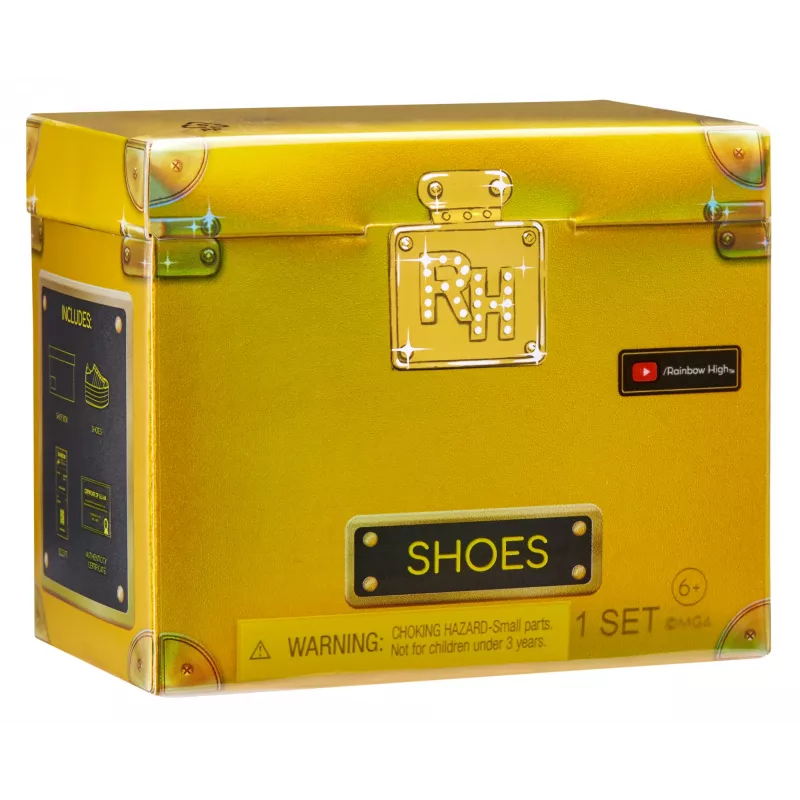 Rainbow High Accessories Studio Series 1, surtido S en PDQ zapatos para muñecas