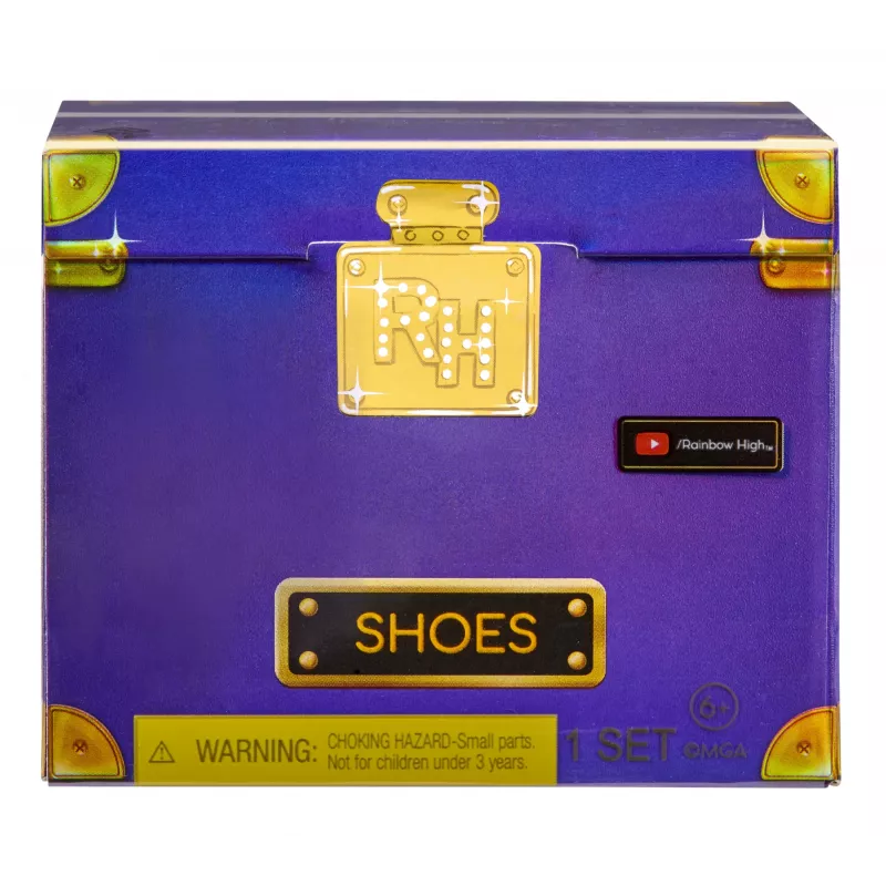 Rainbow High Accessories Studio Series 1, surtido S en PDQ zapatos para muñecas