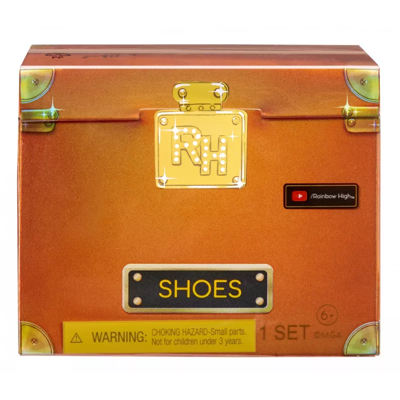 Rainbow High Accessories Studio Series 1, surtido S en PDQ zapatos para muñecas