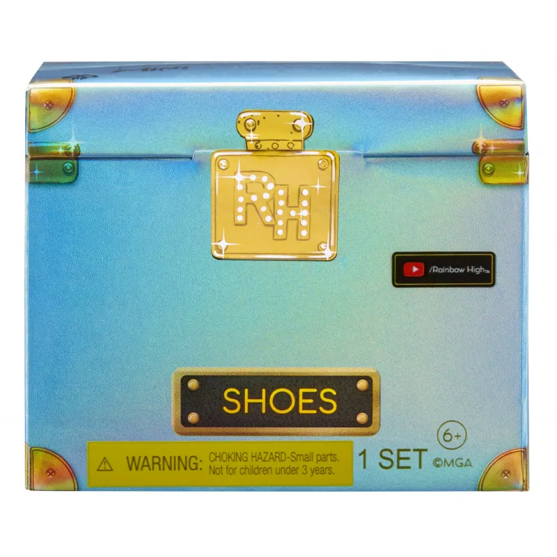Rainbow High Accessories Studio Series 1, surtido S en PDQ zapatos para muñecas