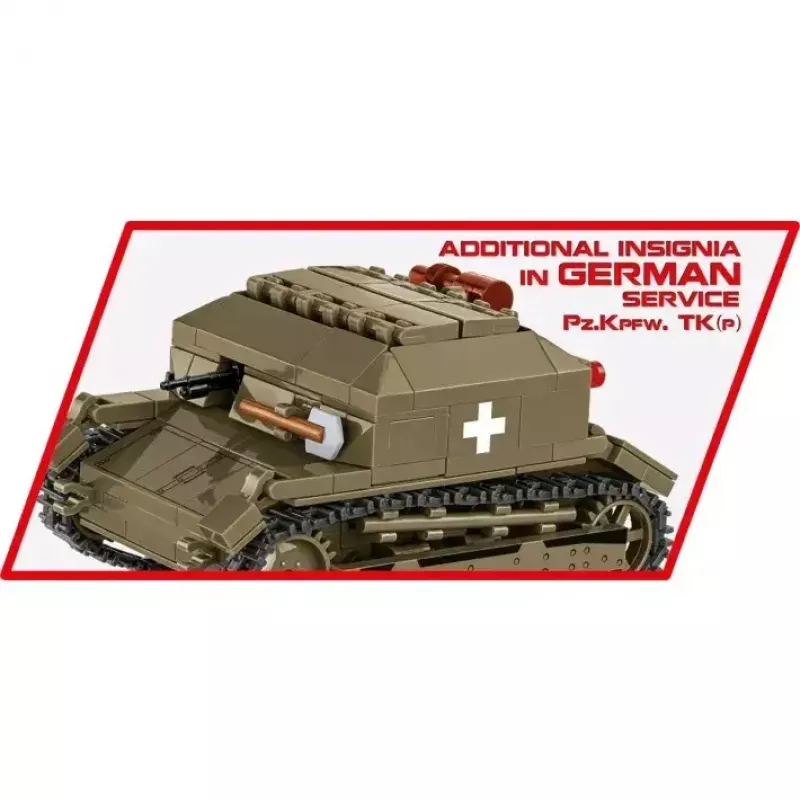 Set de construcción Cobi Blocks Tankette TK-3 – 323 piezas
