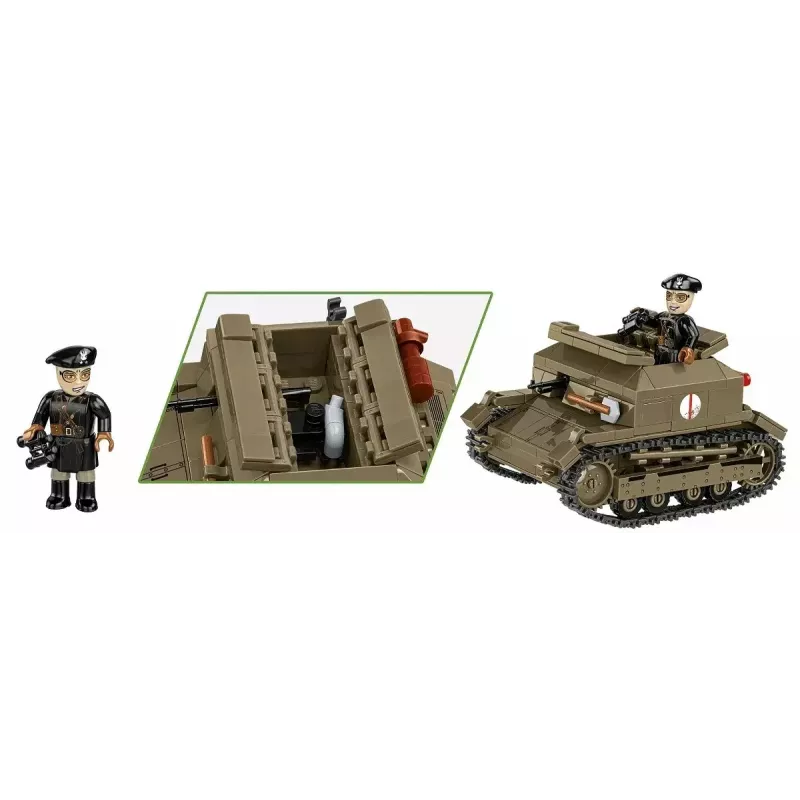 Set de construcción Cobi Blocks Tankette TK-3 – 323 piezas