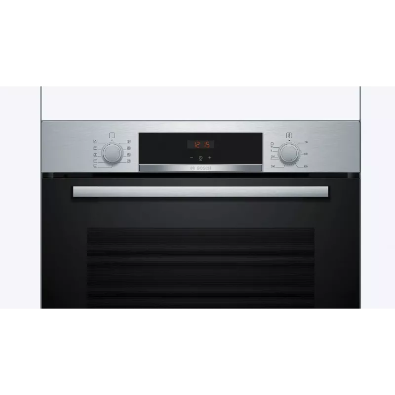 Horno Bosch Serie 4 HBA534ES3 71 L 3400 W Negro, Acero inoxidable
