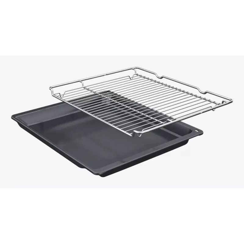 Horno Bosch Serie 4 HBA534ES3 71 L 3400 W Negro, Acero inoxidable
