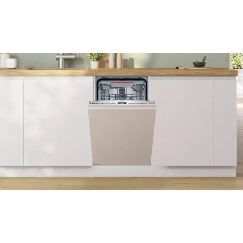 Lavavajillas integrable Bosch Serie 4 SPV4HMX49E – Slimline 45 cm, 10 cubiertos, 44 dB, 6 programas
