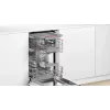 Lavavajillas integrable Bosch Serie 4 SPV4HMX49E – Slimline 45 cm, 10 cubiertos, 44 dB, 6 programas