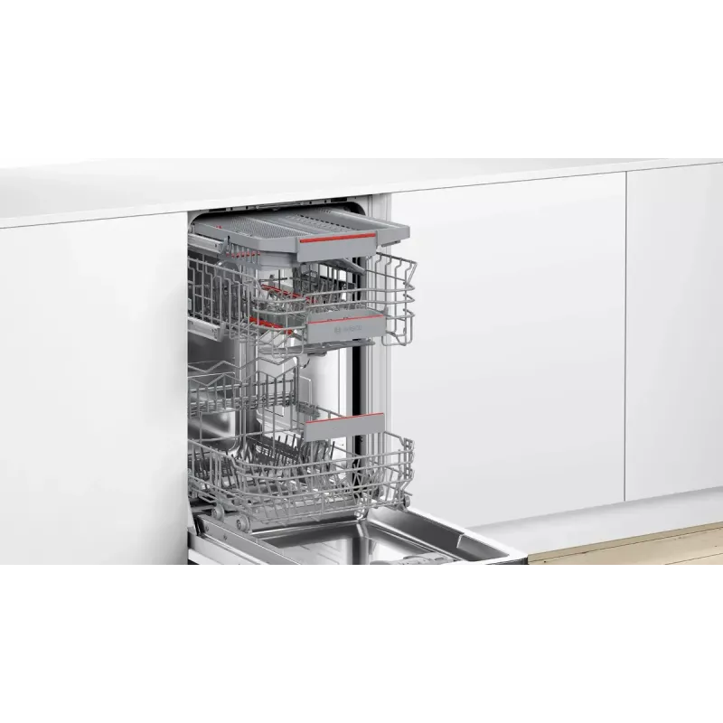 Lavavajillas integrable Bosch Serie 4 SPV4HMX49E – Slimline 45 cm, 10 cubiertos, 44 dB, 6 programas