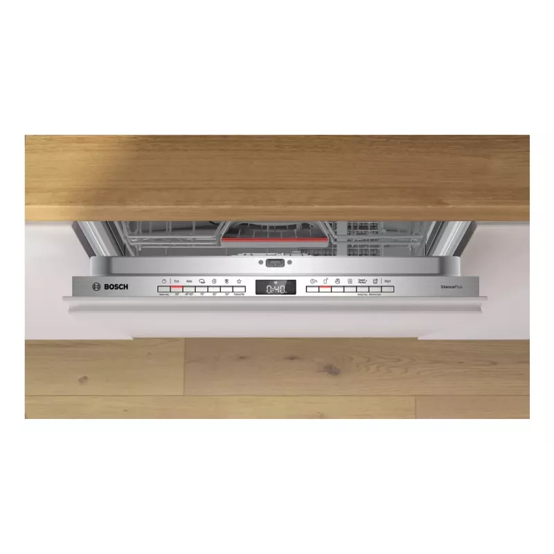 Lavavajillas integrable Bosch SMV4ETX08E — 13 cubiertos, 44 dB, tamaño completo 60 cm, clase de eficiencia energética B