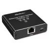 Splitter Ethernet QOLTEC 52294 1x3 RJ45 con entrada de alimentación USB-C