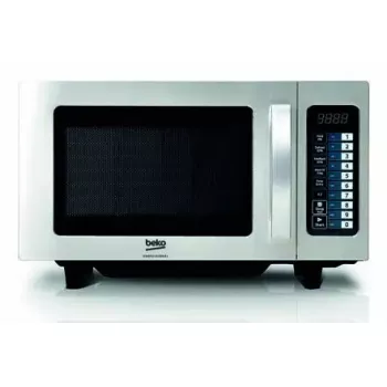 Microondas de sobremesa BEKO PRO25IXBP, 25 l, plata, indicador LED, control por botones
