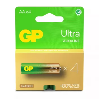 Pila desechable GP Batteries Ultra Alcalina GP15AU AA LR06 alcalina