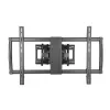 Soporte de pared Manhattan para TV y monitores (Full Motion), para pantallas de 37 inch a 100 inch, compatibilidad VESA: todas entre 200x200 mm y 900x600 mm – comprueba las dimensiones de los cuatro orificios de montaje en la parte posterior de la pantalla para asegurarte de que encajan, máx. 80 kg, negro, soporte, garantía de por vida