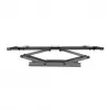 Soporte de pared Manhattan para TV y monitores (Full Motion), para pantallas de 37 inch a 100 inch, compatibilidad VESA: todas entre 200x200 mm y 900x600 mm – comprueba las dimensiones de los cuatro orificios de montaje en la parte posterior de la pantalla para asegurarte de que encajan, máx. 80 kg, negro, soporte, garantía de por vida