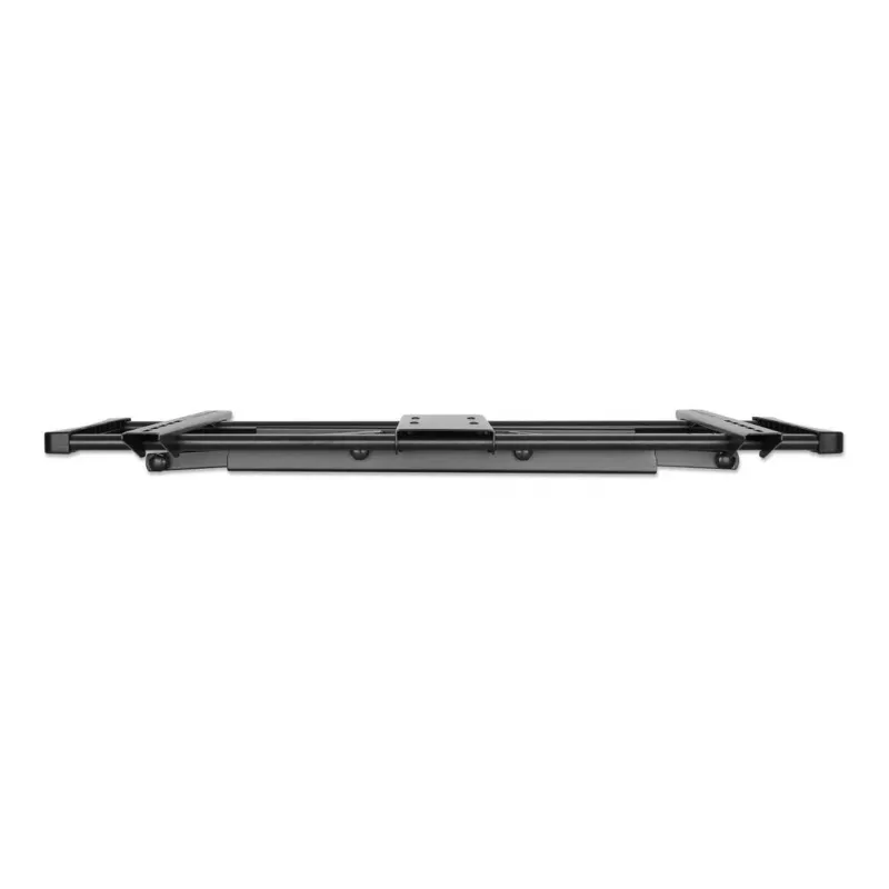 Soporte de pared Manhattan para TV y monitores (Full Motion), para pantallas de 37 inch a 100 inch, compatibilidad VESA: todas entre 200x200 mm y 900x600 mm – comprueba las dimensiones de los cuatro orificios de montaje en la parte posterior de la pantalla para asegurarte de que encajan, máx. 80 kg, negro, soporte, garantía de por vida