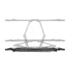 Soporte de pared Manhattan para TV y monitores (Full Motion), para pantallas de 37 inch a 100 inch, compatibilidad VESA: todas entre 200x200 mm y 900x600 mm – comprueba las dimensiones de los cuatro orificios de montaje en la parte posterior de la pantalla para asegurarte de que encajan, máx. 80 kg, negro, soporte, garantía de por vida