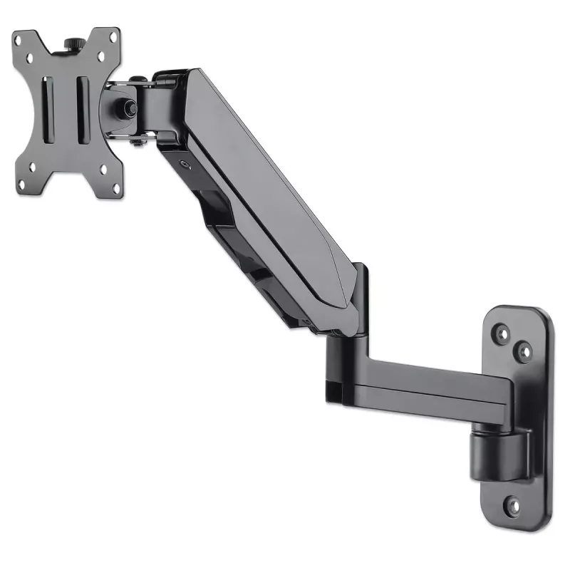 Soporte de pared con resorte de gas para TV y monitor Manhattan 461610