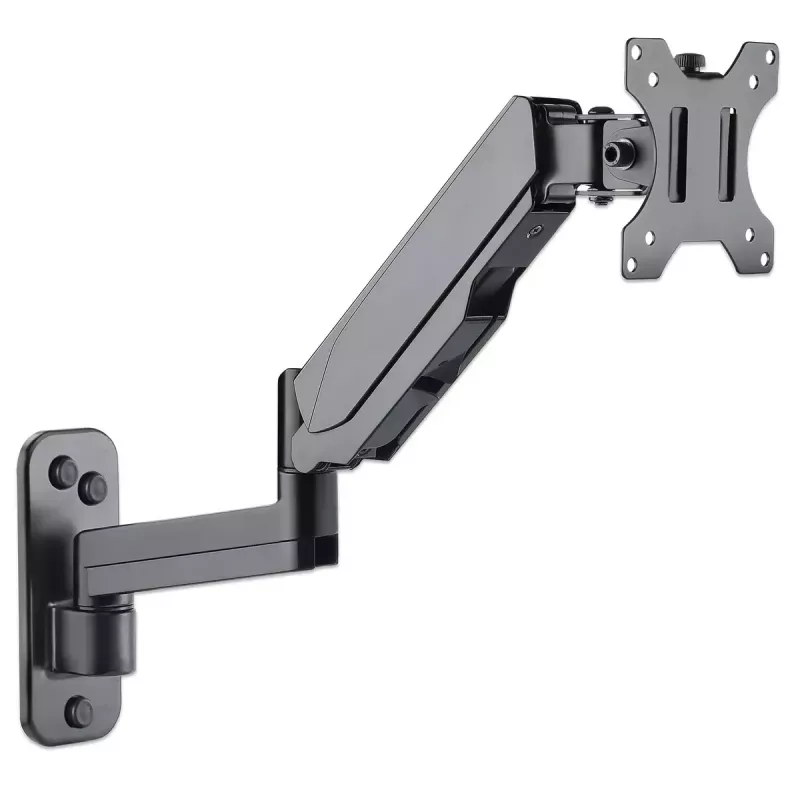 Soporte de pared con resorte de gas para TV y monitor Manhattan 461610