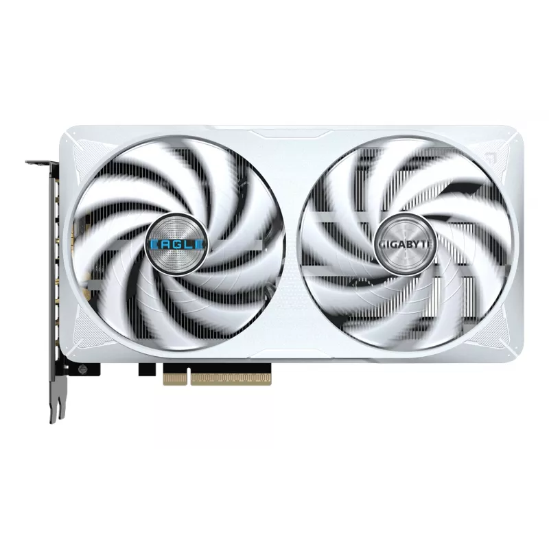 Tarjeta gráfica GIGABYTE GeForce RTX 5060 Ti EAGLE OC ICE 16G – 16 GB GDDR7, 128 bits, PCI-E 5.0, 2617 MHz de frecuencia de núcleo, 3 x DisplayPort, 1 x HDMI, GV-N506TEAGLEOC ICE-16GD