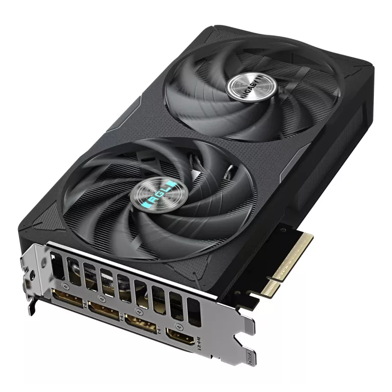 Tarjeta gráfica GIGABYTE GeForce RTX 5060 Ti EAGLE OC 16G - 16 GB GDDR7, 128 bits, PCI-E 5.0, 2617 MHz de frecuencia de núcleo, 3 x DisplayPort, 1 x HDMI, GV-N506TEAGLE OC-16GD