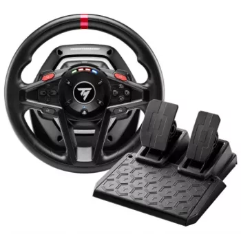 Thrustmaster T128-P negro USB volante + pedales analógicos PC, PlayStation 4, PlayStation 5