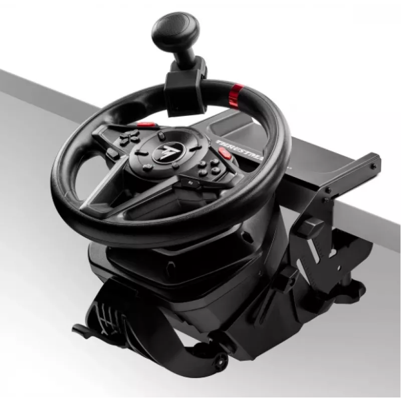 Thrustmaster T128-P negro USB volante + pedales analógicos PC, PlayStation 4, PlayStation 5