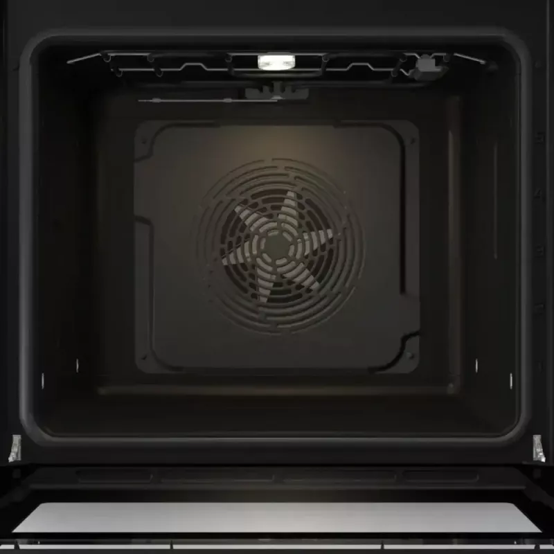 Horno eléctrico empotrable Gorenje BSA6737E15BG — 77 l, negro, temporizador digital, convección, grill, función pizza