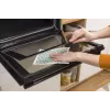 Horno eléctrico empotrable Gorenje BSA6737E15BG — 77 l, negro, temporizador digital, convección, grill, función pizza
