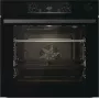 Horno eléctrico empotrable Gorenje BSA6737E15BG — 77 l, negro, temporizador digital, convección, grill, función pizza