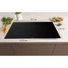 Placa de inducción Gorenje GI8432BSCWF, negra, empotrable, 60 cm, placa de inducción por zonas, vitrocerámica, 4 zonas