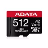 Tarjeta de memoria microSDXC ADATA 512GB UHS‑I U3 V30 Clase 10 A2, 100/85 MB/s, resistente al agua