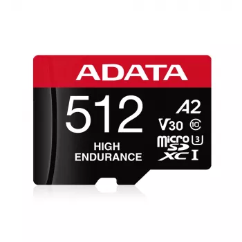 Tarjeta de memoria microSDXC ADATA 512GB UHS‑I U3 V30 Clase 10 A2, 100/85 MB/s, resistente al agua