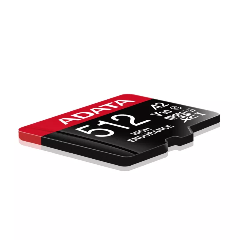 Tarjeta de memoria microSDXC ADATA 512GB UHS‑I U3 V30 Clase 10 A2, 100/85 MB/s, resistente al agua