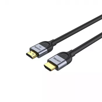 Cable HDMI UNITEK C11086GY01-1,5M 1,5 m 48 Gbit/s ARC Negro Gris