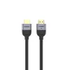 Cable HDMI UNITEK C11086GY01-1M 1m 2.1 48 Gbit/s Negro Gris