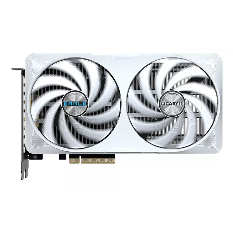 Tarjeta gráfica GIGABYTE GeForce RTX 5060 Ti EAGLE OC ICE 8G – 8 GB GDDR7, 128 bits, PCI-E 5.0, 2617 MHz frecuencia de núcleo, 3 x DisplayPort, 1 x HDMI, GV-N506TEAGLEOC ICE-8GD