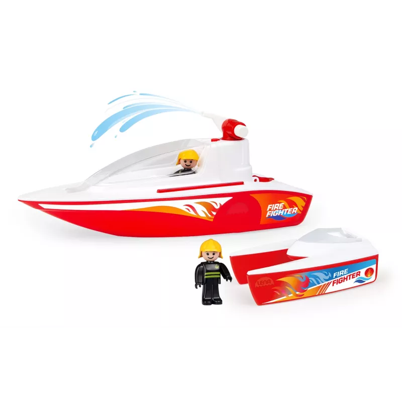 Vehículo de juguete barco Lena 04721 para niños, multicolor, apto desde 2 años