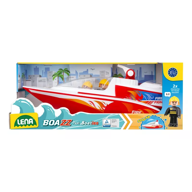 Vehículo de juguete barco Lena 04721 para niños, multicolor, apto desde 2 años