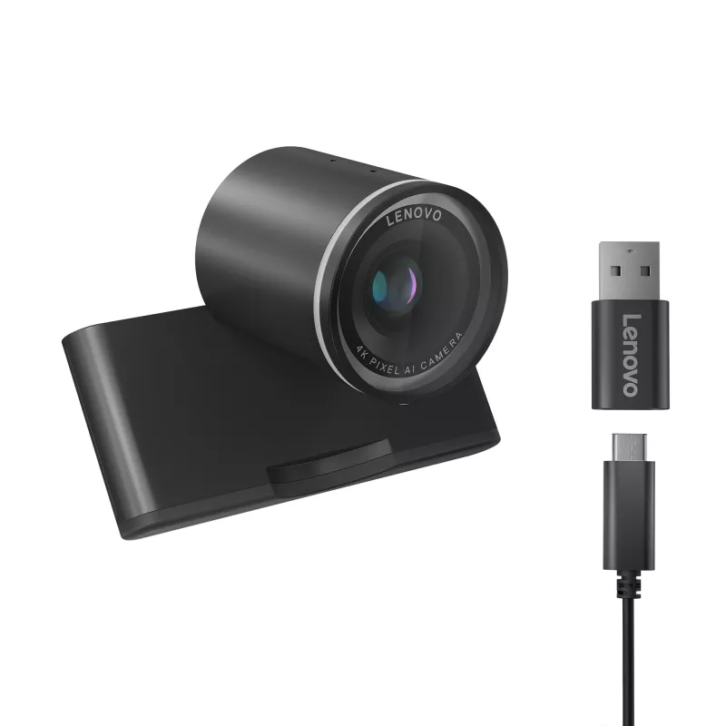 Lenovo 4XC1Q25246 webcam 8 MP 1920 x 1080 píxeles USB-C negra
