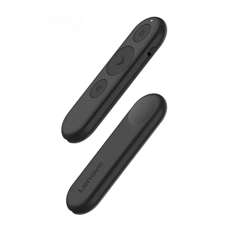 Lenovo presentador portátil recargable, Bluetooth, negro