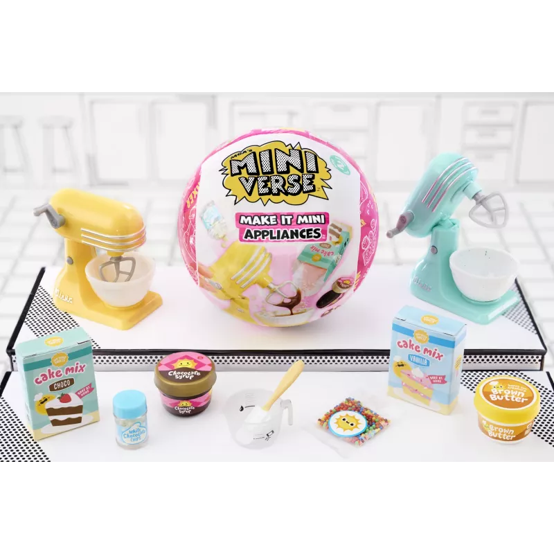 Miniverse MGA's - Make It Mini Appliances Serie 2 en PDQ, 8 años, multicolor, plástico
