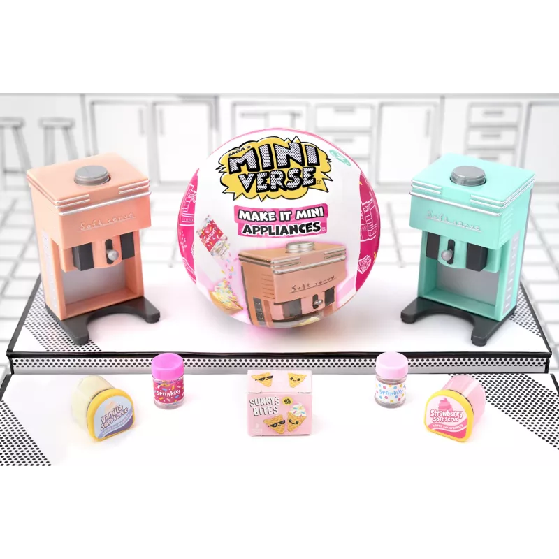 Miniverse MGA's - Make It Mini Appliances Serie 2 en PDQ, 8 años, multicolor, plástico